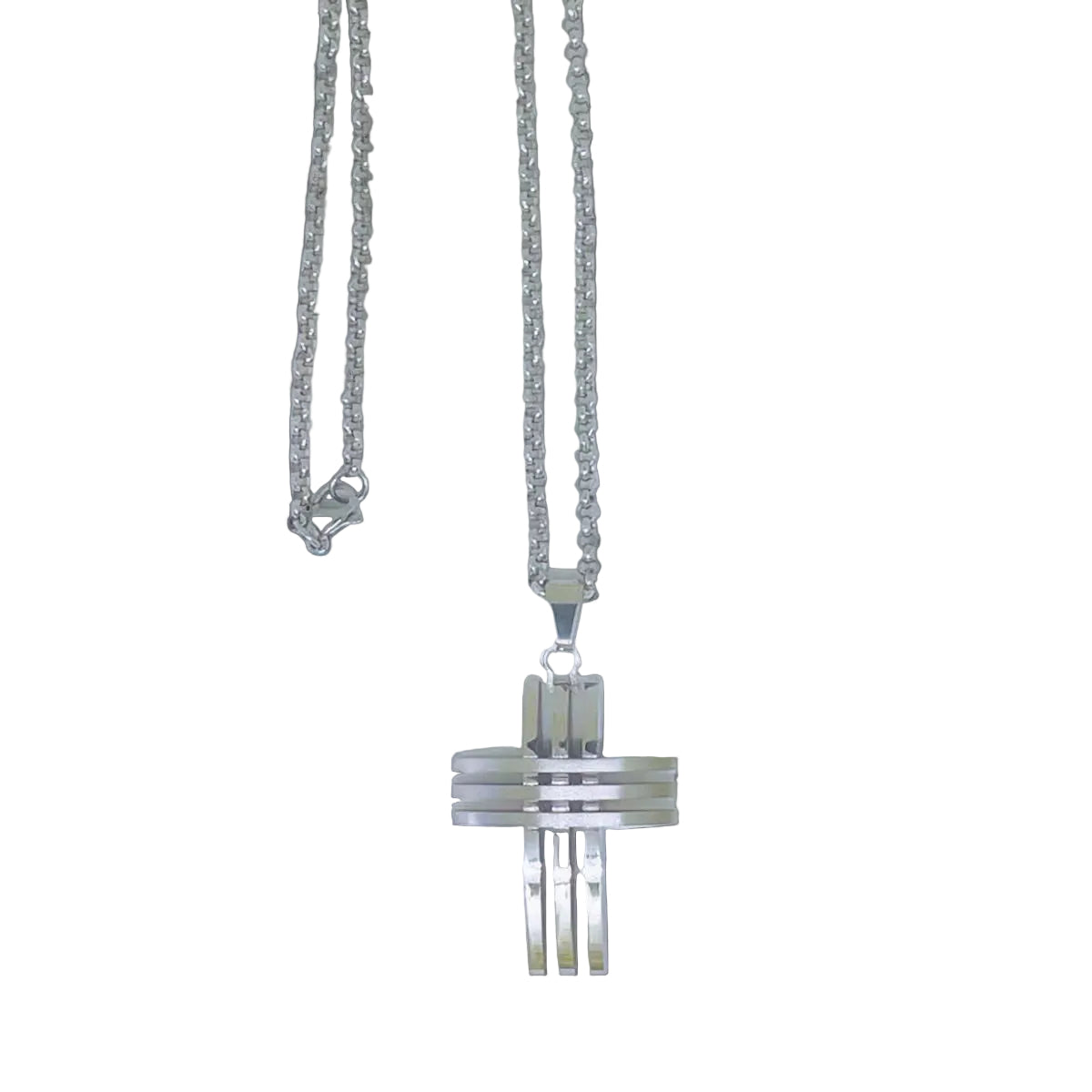 Stainless Steel Triple Cross