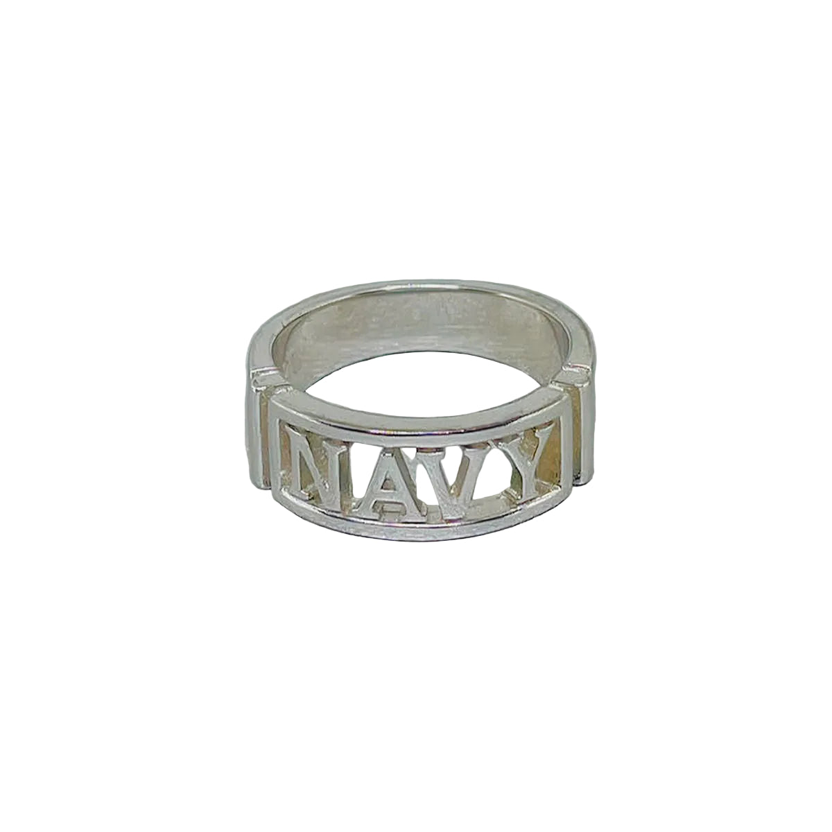 Sterling Silver Navy Ring: Naval Elegance for Every Occasion