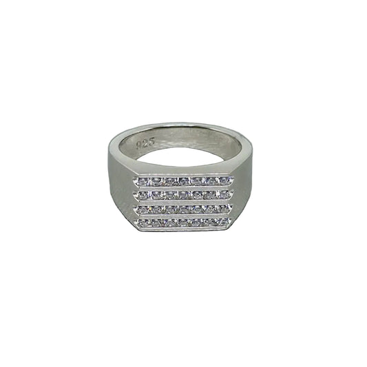 Sterling Silver CZ Ring