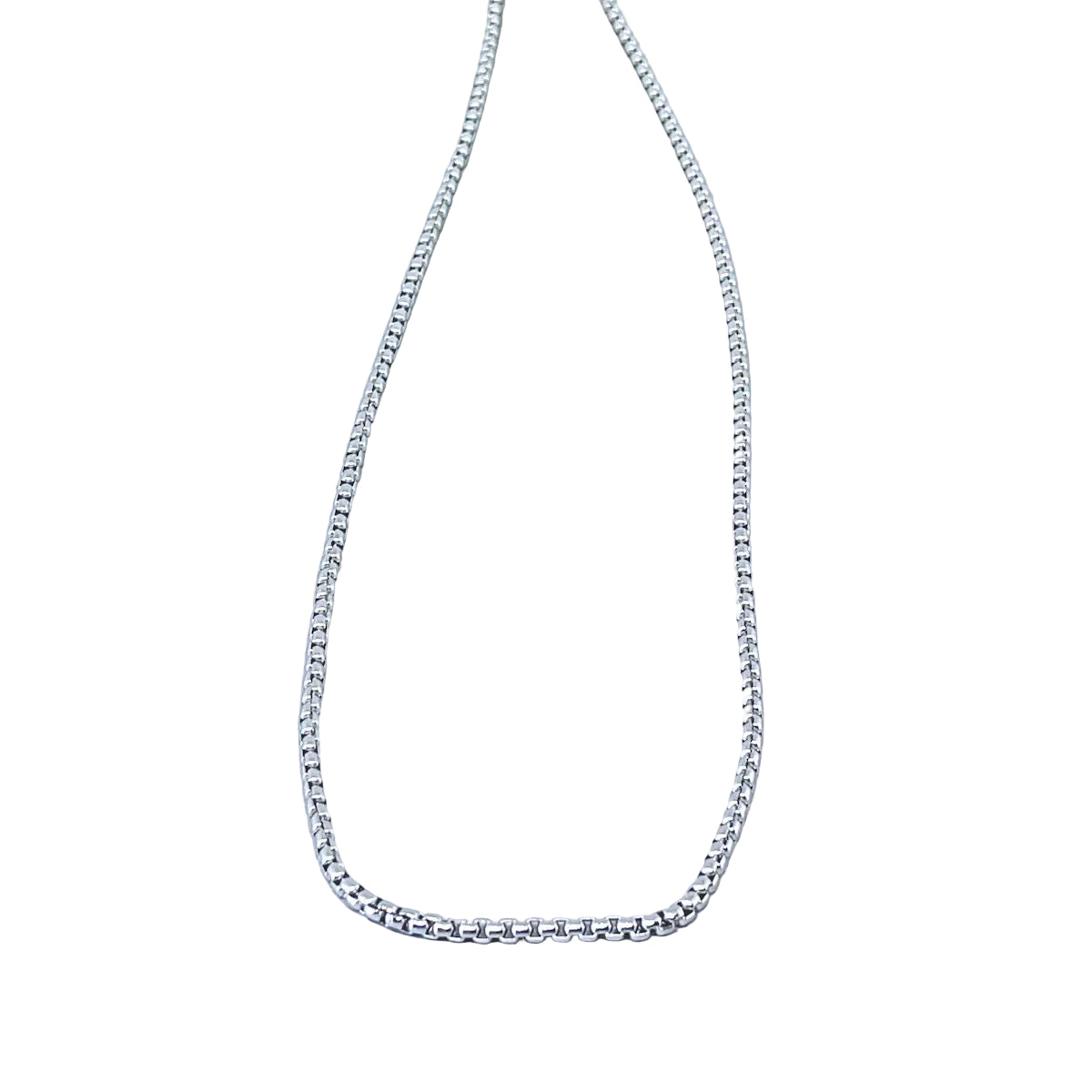 3mm Stainless Steel Box Necklace