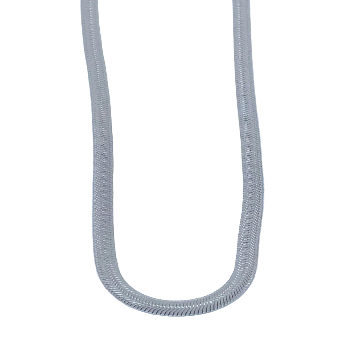 5.5mm Stainless Steel Herringbone Necklace
