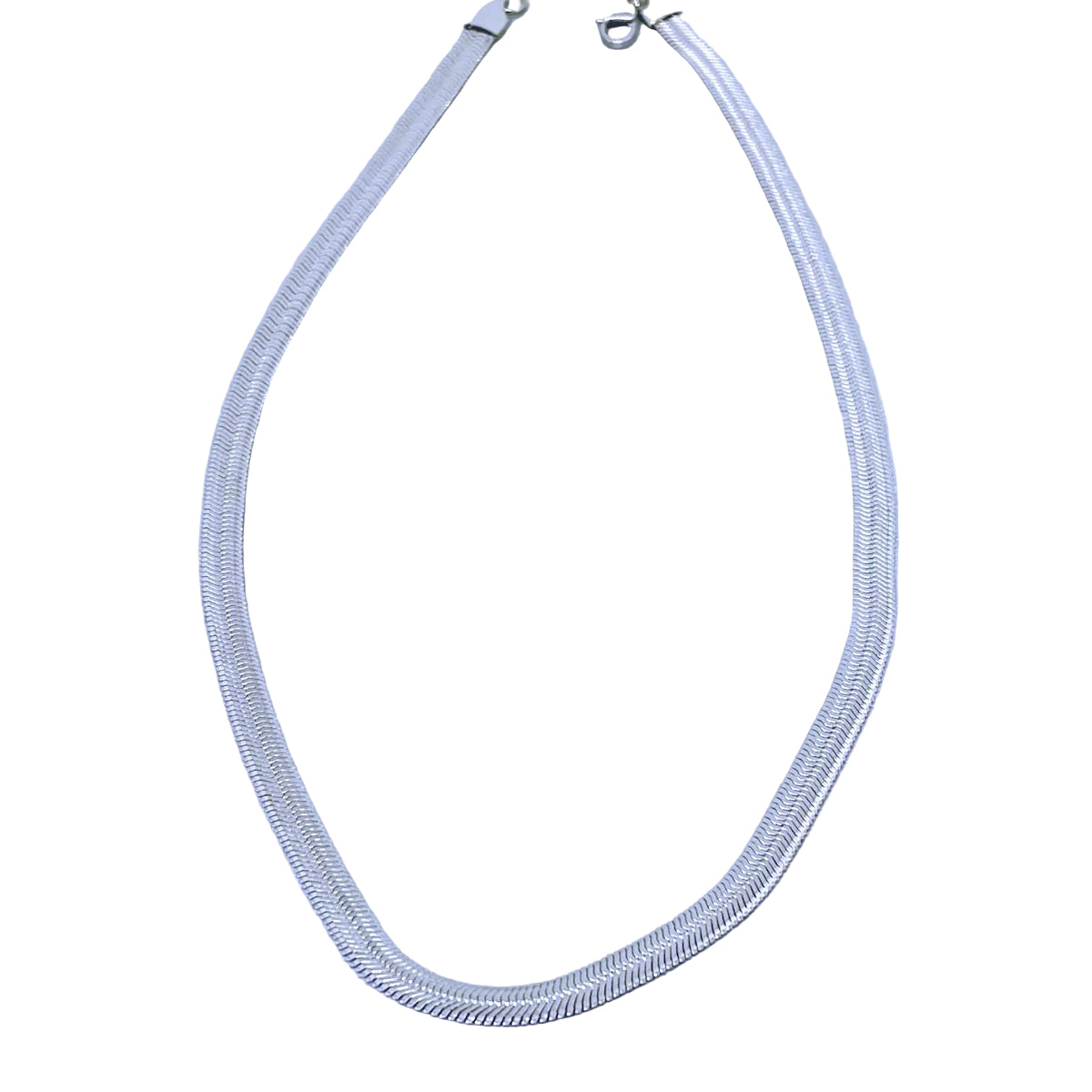 5.5mm Stainless Steel Herringbone Necklace
