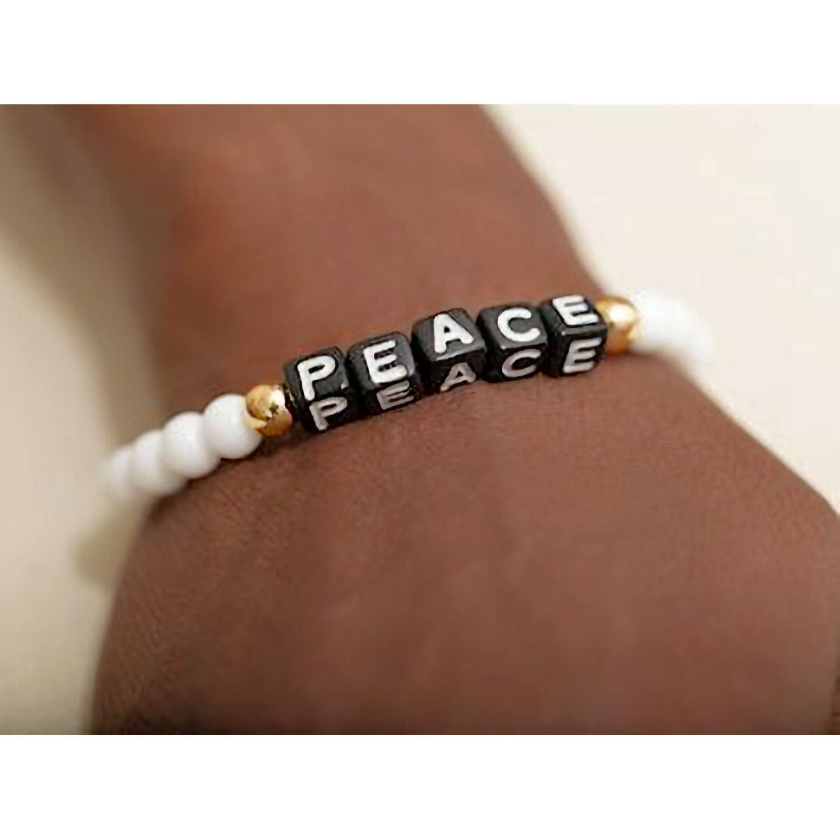 Tranquil Harmony: The 'PEACE' Bracelet