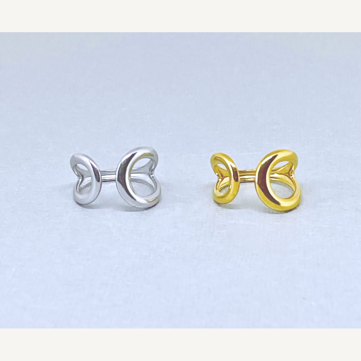 Stainless Steel Crescent Ring